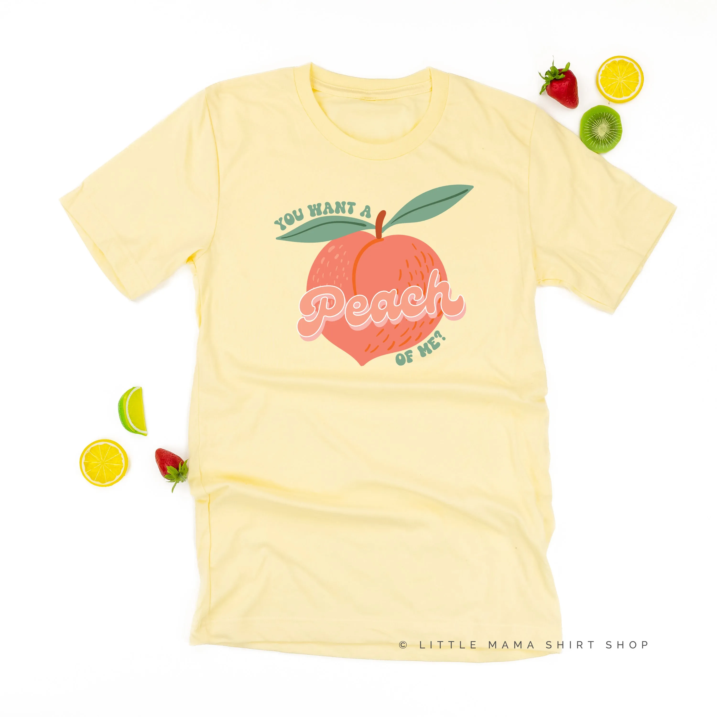 You Want a Peach of Me? - Unisex Tee